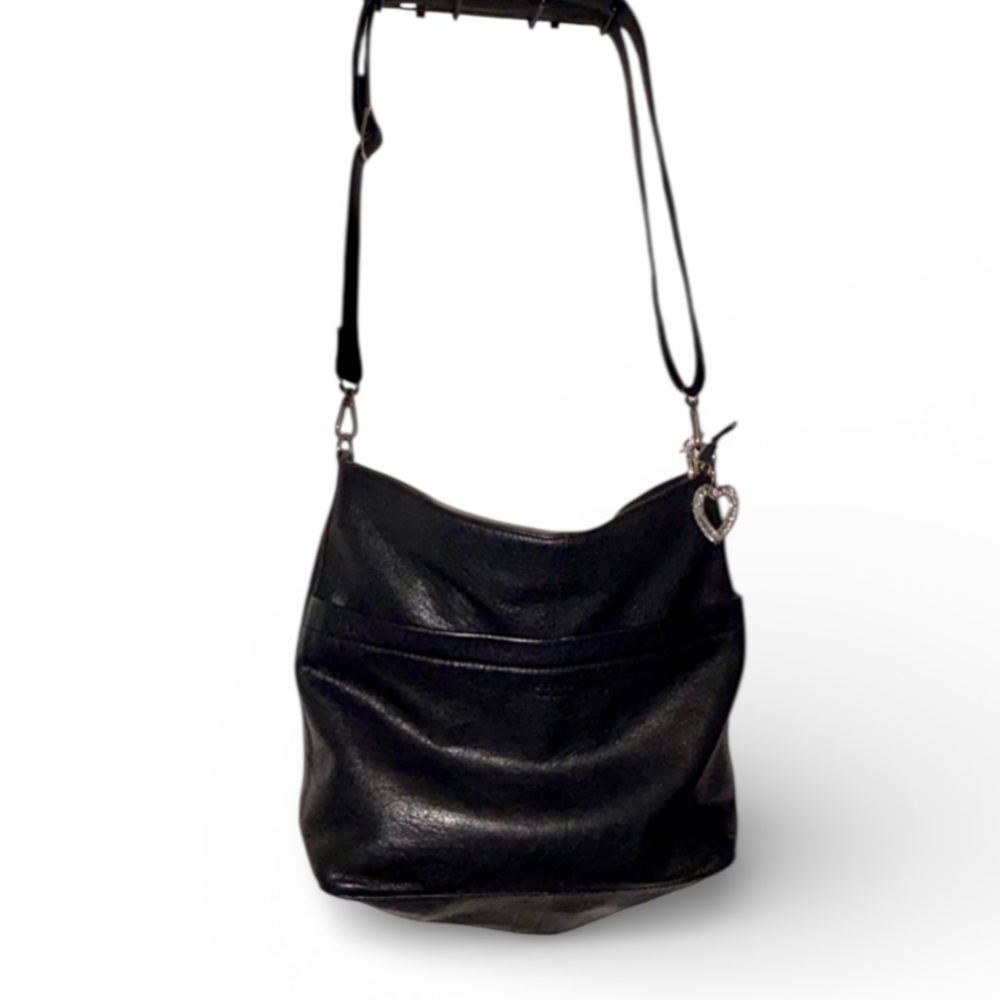 Still Nordic Black Shoulder Anouk Hobo Bag